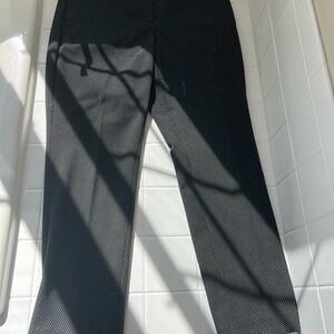 Black and white pika dot pants, size 8P